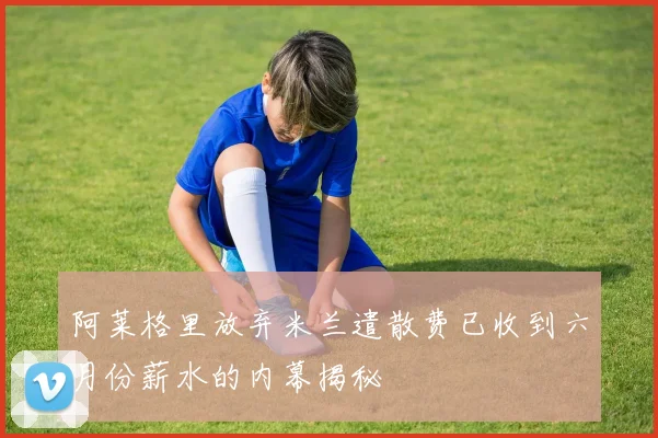 阿莱格里放弃米兰遣散费已收到六月份薪水的内幕揭秘